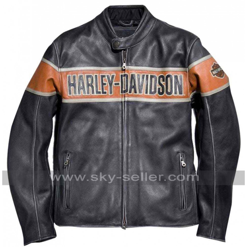 Victory Harley Davidson Lane Leather Jacket