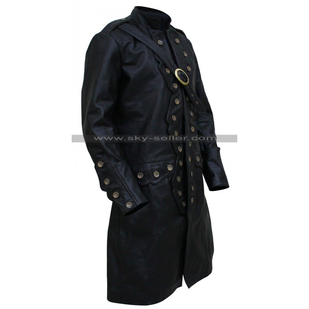 Will Turner Leather Buccaneer Coats 81