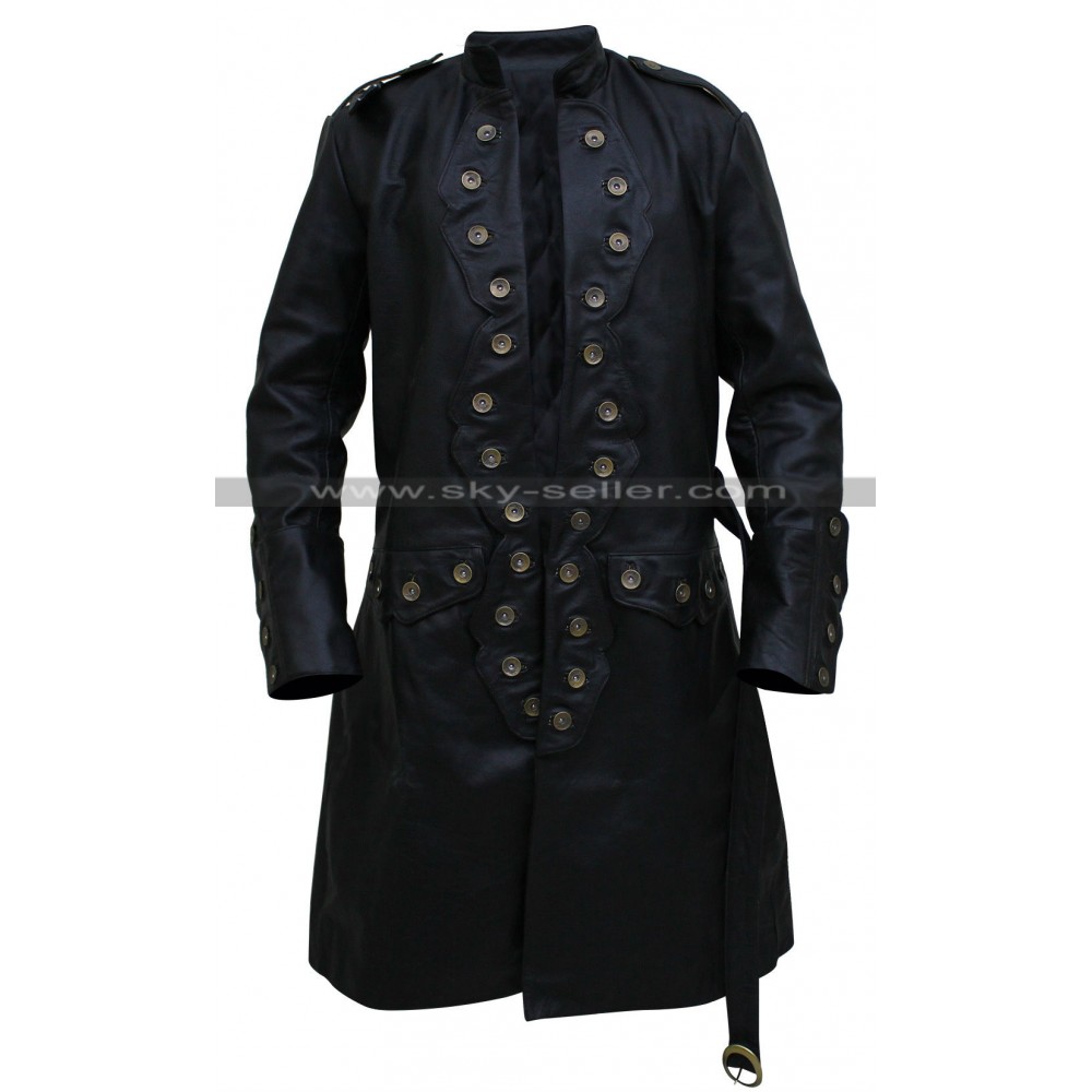 Will Turner Leather Buccaneer Coats 29