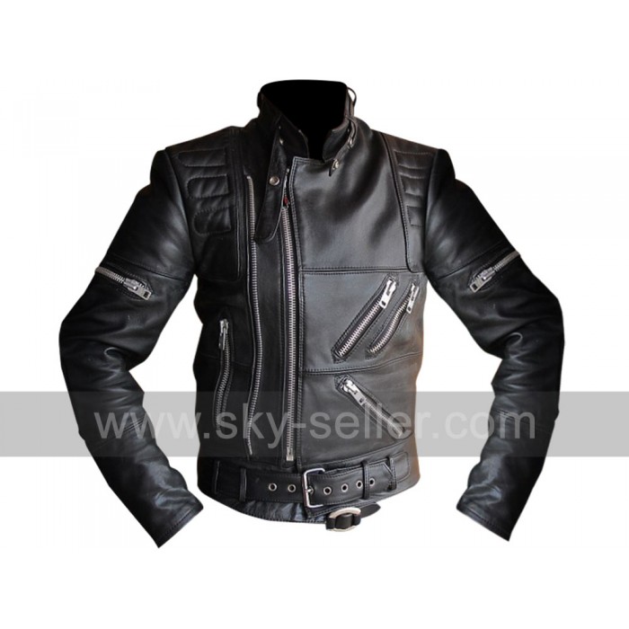 Hein Gericke Live Eagle Riding Vintage Black Leather Jacket