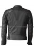 David Beckham Brazil Vintage Slim Fit Biker Quilted Leather Jacket