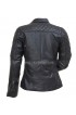 Brando UK Avril Lavigne Style Black Motorcycle Leather Jacket