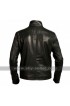 Punisher Skull Black Biker Leather Jacket