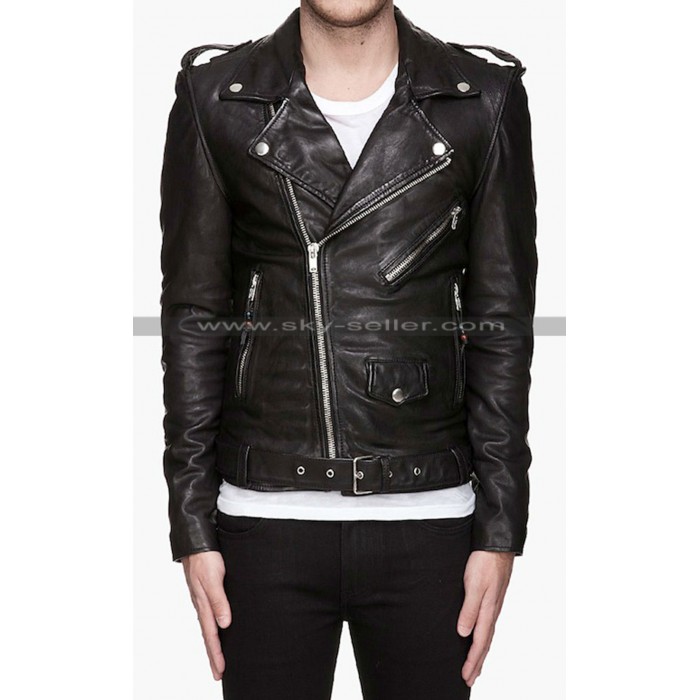 Thirty Seconds to Mars Guitarist Jared Leto Leather Jacket