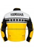 Yamaha Yellow Biker Leather Jacket 
