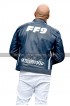 Fast and Furious 2020 The Road to F9 Concert Vin Diesel FF9 Blue Leather Jacket