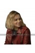 Emilia Clarke Last Chrismas Kate Red Leather Jacket
