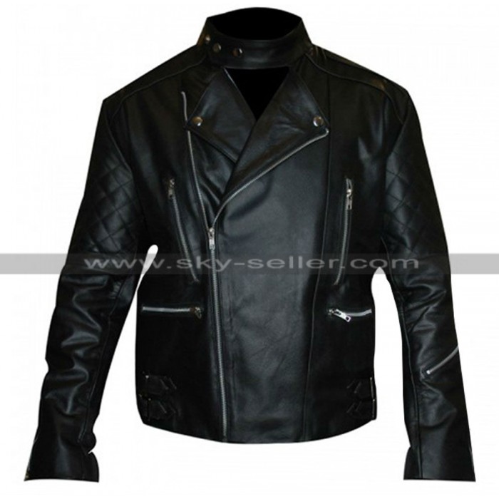 Marlon Brando Perfecto Black Motorcycle Leather Jacket