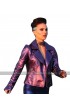 Vox Lux Natalie Portman (Celeste) Brando Biker Purple Leather Jacket