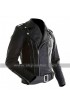 Arnold Schwarzenegger Terminator 2 Motorcycle Leather Jacket
