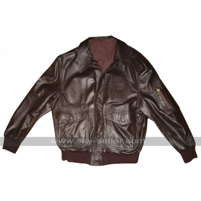 Ellen Ripley Aliens Wested Bomber Leather Jacket