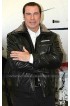 John Travolta Pilot Fur Collar Flight Bomber Jacket
