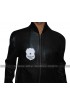 David Sandberg Kung Fury Cop Leather Jacket