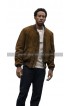 F9 2020 Fast & Furious 9 Ludacris Bomber Brown Suede Leather Jacket