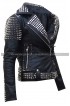 Britney Spears Till the World Ends Spiked Leather Jacket