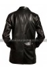 Fringe Joshua Jackson (Peter Bishop) Black Leather Coat