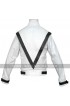 Michael Jackson Thriller White Suit Leather Jacket