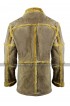 Mens B3 Aviator Pilot Flying Fur Shearling Tan Brown Jacket Suede Leather Coat 