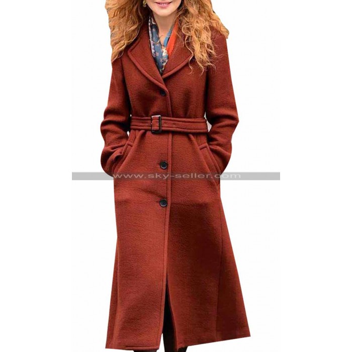 Nicole Kidman The Undoing Brown Coat