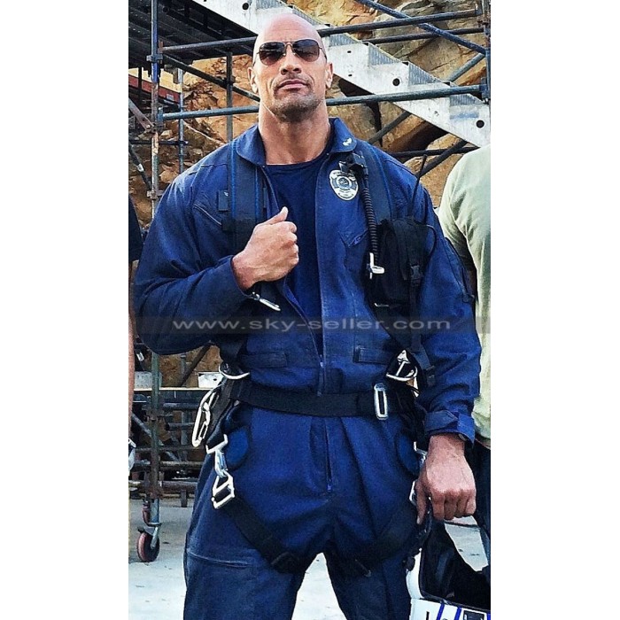 San Andreas Dwayne Johnson (Ray) Rescue Helicopter Jacket