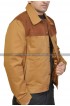 Walking Dead S3 Rick Grimes (Andrew Lincoln) Brown Suede Jacket