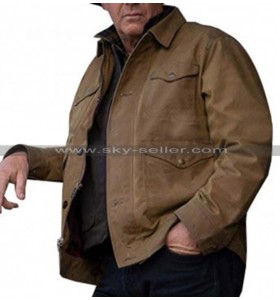 Jhon Dutton Brown Jacket Inspired Yellowstone Kevin Costume