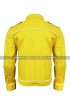 Freddie Mercury Queen Tribute Wembley Concert Yellow Cotton Costume Jacket