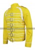Freddie Mercury Queen Tribute Wembley Concert Yellow Cotton Costume Jacket
