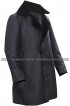 Fargo Lorne Malvo Black Fur Collar Wool Coat