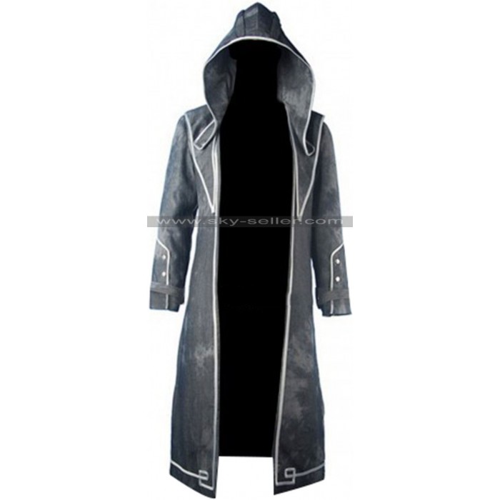 Corvo Attano Dishonored 2 Hooded Costume Coat