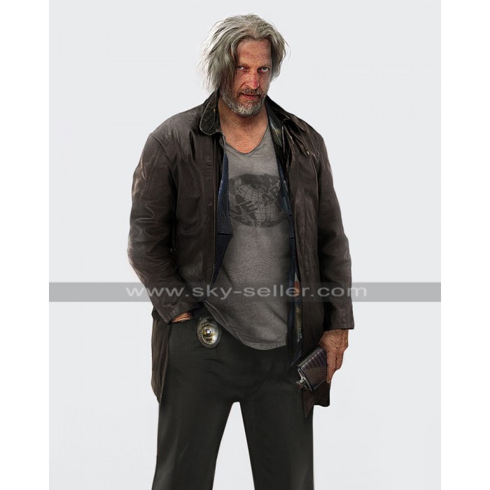 Detroit Become Human Hank Anderson Brown Leather Jacket