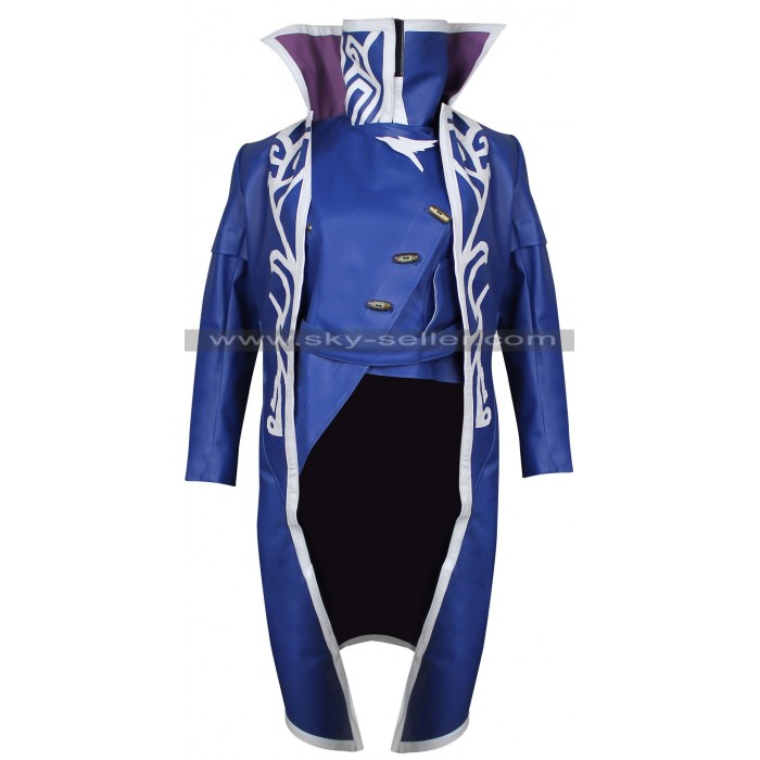 Dishonored 2 Emily Kaldwin Blue Costume Coat