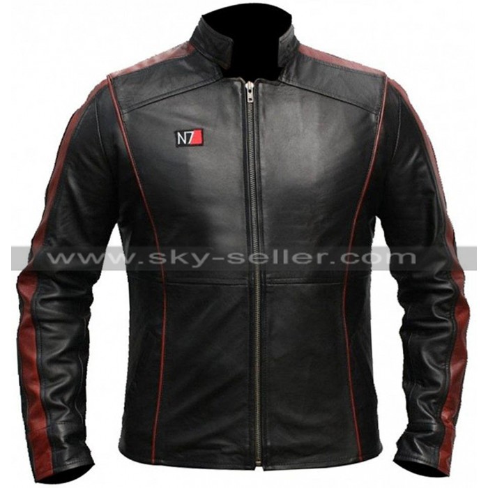 Mass Effect 4 N7 Armor Costume Leather Jacket