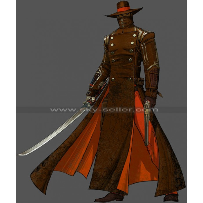 Red Steel 2 Swordsman Last Kusagari Cosplay Costume Jacket