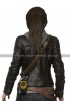 Rise of The Tomb Raider Lara Croft Black Leather Jacket