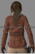 Rise of The Tomb Raider Lara Croft Aviator Brown Leather Jacket