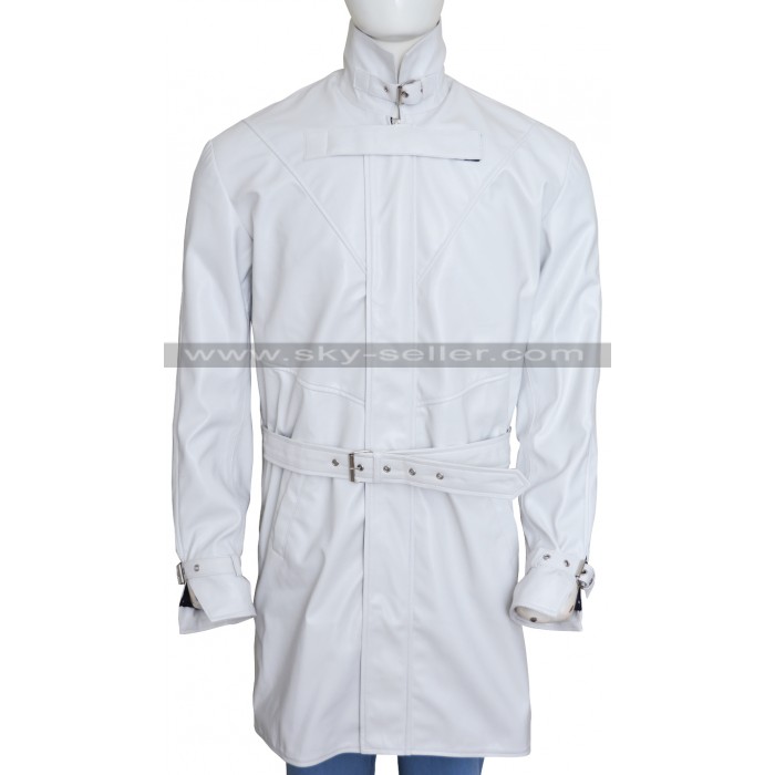 Aiden Pearce Watch Dogs White Trench Game Coat