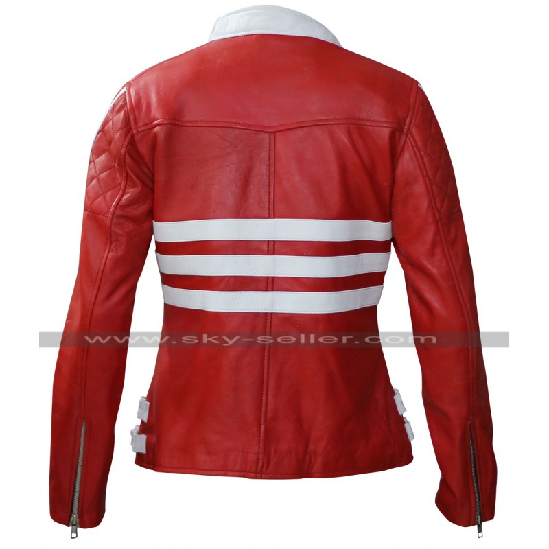 Axl Rose Guns N Roses Womens Biker Leather Jacket