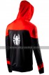 Spider Man Far From Home Tom Holland Red Black Cotton Hoodie Jacket