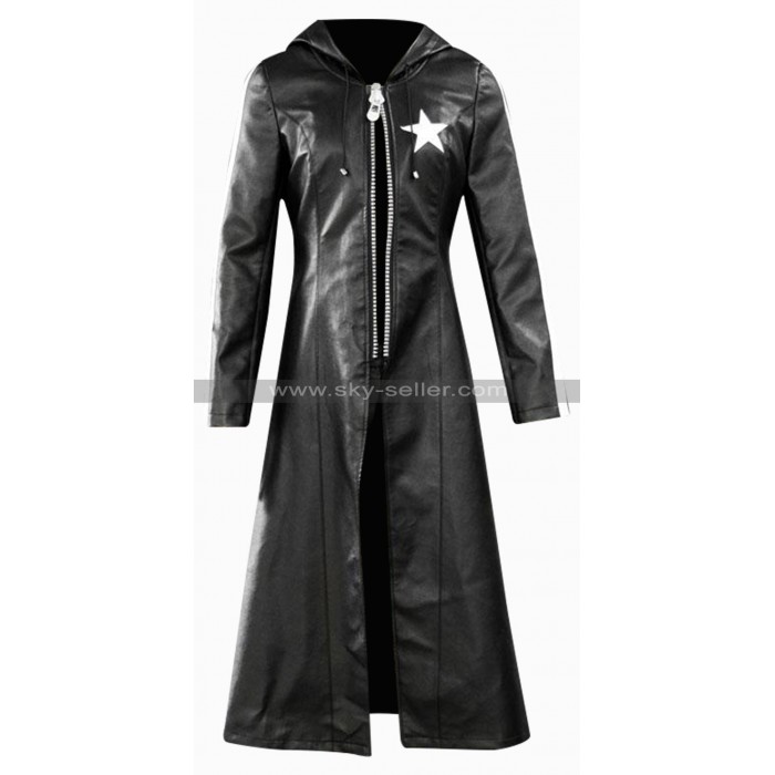 Black Rock Shooter Costume Leather Coat