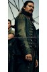 John Silver Black Sails S3 Luke Arnold Leather Coat