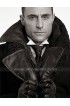 Lord Blackwood Sherlock Holmes Mark Strong Black Leather Trench Coat