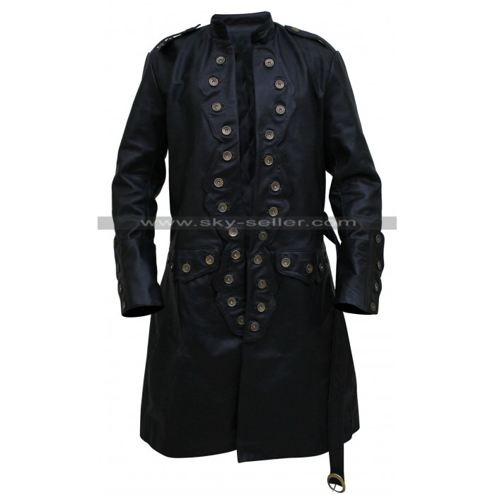 Pirates of the Caribbean 5 Will Turner Leather Coat