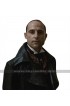 Lord Blackwood Sherlock Holmes Mark Strong Black Leather Trench Coat