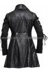 Poison Black Gothic Military Steampunk Cosplay Coat