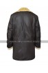 Trevor Jackson SuperFly Youngblood Priest Fur Shearling Brown Leather Jacket