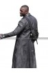 Idris Elba The Dark Tower Roland Deschain Black Leather Trench Coat