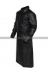 Jopling The Grand Budapest Hotel Willem Dafoe Black Leather Trench Coat