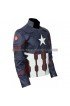 Captain America Chris Evans Civil War Leather Costume Jacket