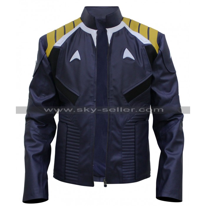 Chris Pine Star Trek Beyond Blue Costume Jacket